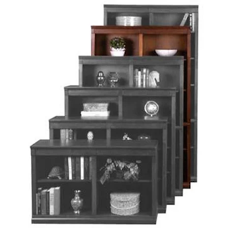 74-Inch Double Bookcase